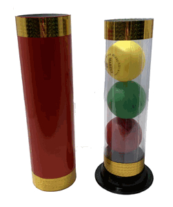 Crystal Silk Cylinder with Silks And Balls